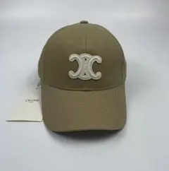 CELINE コットン ロゴベースボール キャップ v1