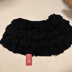 黒スカートインパン付き