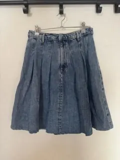 ZARA デニムスカート ミディアム丈のサムネイル