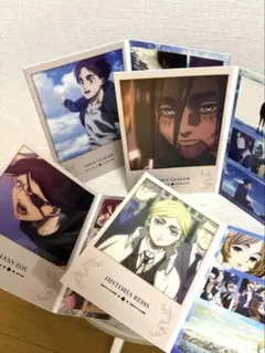 進撃の巨人　一番くじ　F賞　G賞　メモリアルカード　エレン　ヒストリア　ハンジ