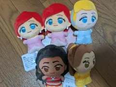 【新品タグ付】ディズニープリンセス ぬいぐるみ コンプリート