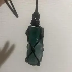 ヒマラヤ水晶 ガネッシュヒマール ＊ マクラメペンダント ネックレス 4.5mm
