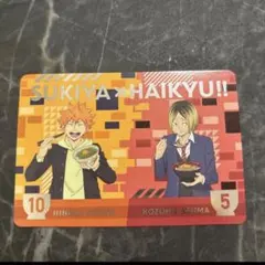 ハイキュー すき家 コラボ カード 日向翔陽 孤爪研磨 カード 推し活