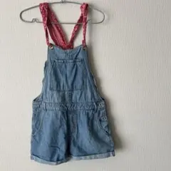ZARA kidsデニムショートオーバーオール