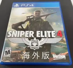 【PS4】SNIPER ELITE 4 スナイパーエリート4 北米版
