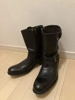 【極美品】◾️チペワ◾️エンジニアブーツ◾️91002◾️ビブラム◾️レザー◾️ブラック 極美品】◾️チペワ◾️エンジニアブーツ◾️91002◾️ビブラム