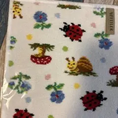 ★新品★ビニール未開封★フェイラー ハンカチ★てんとう虫柄のサムネイル