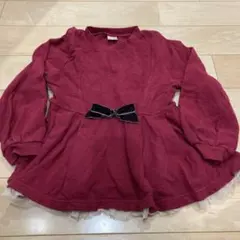 プティマイン トップス　ペプラム　120