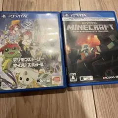 デジモンストーリー サイバースルゥース　マインクラフト　vitaソフト
