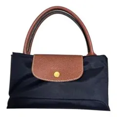 美品✨ LONGCHAMP ロンシャン　プリアージュ　M ハンドバッグ　ブラック