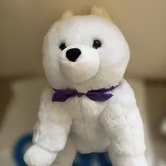 くったりサモエドくん スカーフ 紫 超特大 GiGO限定 - メルカリ