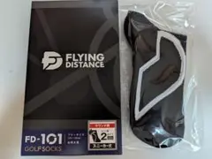 FLYING DISTANCE FD-101 ゴルフソックス ブラック