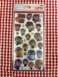 コナン　うるちゅる　ポップシール