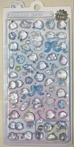 国内正規品　ボンボンドロップシール オリジナル しまえなボンボン シマエナガ