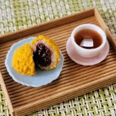 ミニチュアフード きなこおはぎ
