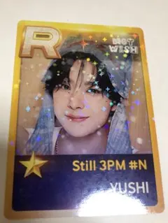 NCT WISH ユウシ superstar キラキラ トレカ 両面 カード - メルカリ