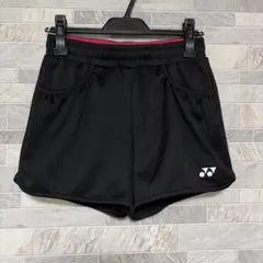 YONEX ショートパンツ レディース パンツ ブラック ピンク Lサイズ