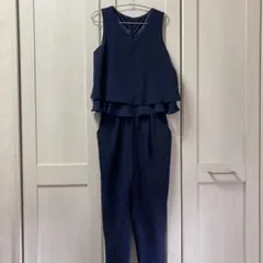 INGNI ネイビー フリル付き オールインワンのサムネイル