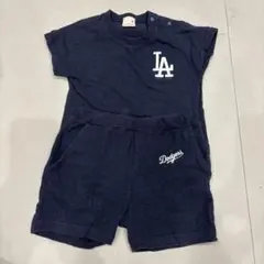 【人気】ドジャース ベビー服 セット　サイズ80 プティマイン