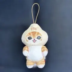 mofusand にゃんこ肉まんマスコット　ストラップ付き