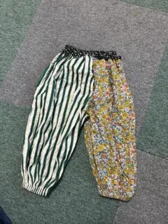 AI ARAI パッチワークPTキイロ　パンツ　100のサムネイル