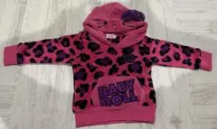 【美品】BABYDOLL ハローキティ パーカー 80㎝