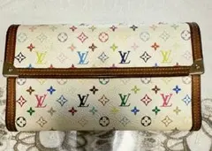 Louis Vuitton モノグラム・マルチカラー 三つ折り財布