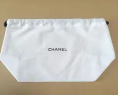 CHANEL コットンポーチ(巾着)