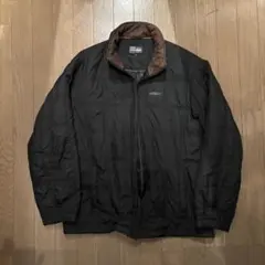 FIRST DOWN ダウンジャケット ブラウン　ブラック