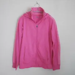 【美品】Under Armour ピンク フルジップパーカー
