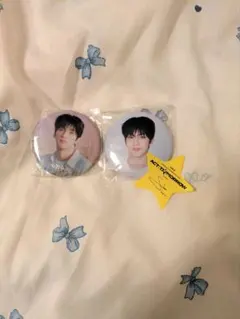 ACT TOMORROW スビン 缶バッジ 落下物