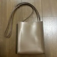 LOWRYSFARM スクエアショルダーバッグ ブラウン