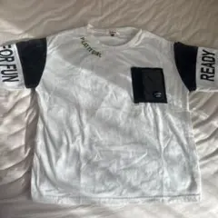 ピンクラテ　ロゴプリントメッシュTシャツ　サイズS