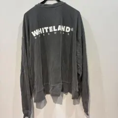 WHITELAND スウェット トレーナー グレーのサムネイル