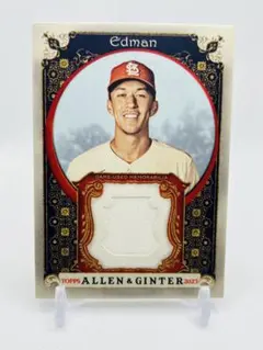 2023 Topps Allen Ginter トミー・エドマン 実使用ジャージ