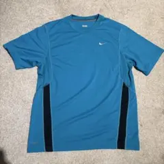 00s Y2K NIKE ナイキ メッシュTシャツ 半袖 ティファニーブルー - メルカリ
