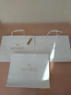 DECORTÉ ショップ袋 3枚セット