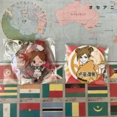 呪術廻戦　釘崎野薔薇　缶バッチ　キーホルダー