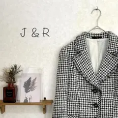 【J&R】ジェイ＆アール◆テーラードジャケット　千鳥格子　秋冬　オフィス　参観日のサムネイル