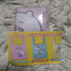 ちいかわサンリオキャラクターズエコバッグ　ちいかわシナモロール