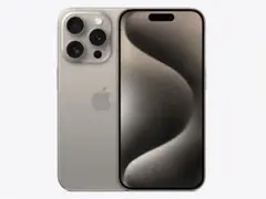 【訳アリ】iPhone 15 Pro ナチュラルチタニウム 本体+カバー