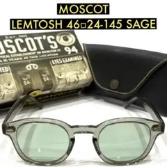 極美品】日本限定 モスコット レムトッシュ49 BROWN ASHガラスレンズ