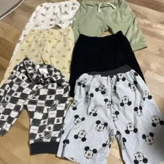 キッズ 半/長ズボン6点まとめ売り