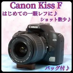 シャッター数僅か903回✨Canon Kiss F✨シングルレンズ✨スマホ転送 シャッター数僅か903回✨Canon Kiss F✨シングルレンズ✨スマホ転送