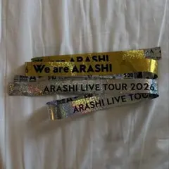 ☆*☆様 嵐　銀テープ　We are ARASHI 金　銀2本セット
