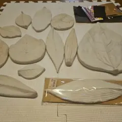 パンフラワー　葉型　プレス機まとめて パンフラワー 葉型 プレス機まとめて 手芸素材・材料