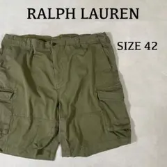 古着 POLO RALPH LAUREN カーゴパンツ サイズ42 カーキのサムネイル