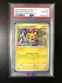 2026年最新】いたずら好きのピチュー psa10の人気アイテム - メルカリ