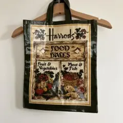 Harrods トートバッグ フルーツと魚のデザイン