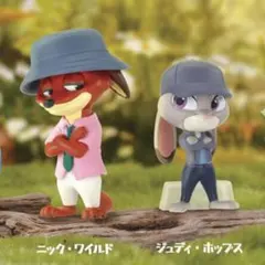 ズートピア2 ならぶんです。　ニック・ワイルド　ジュディ・ホップス